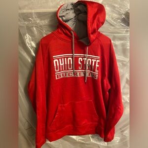 Colosseum Red Ohio State Buckeyes Men's Sweater